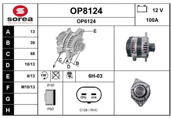 SNRA OP8124 Generator OP8124: Kaufen Sie zu einem guten Preis in Polen bei 2407.PL!