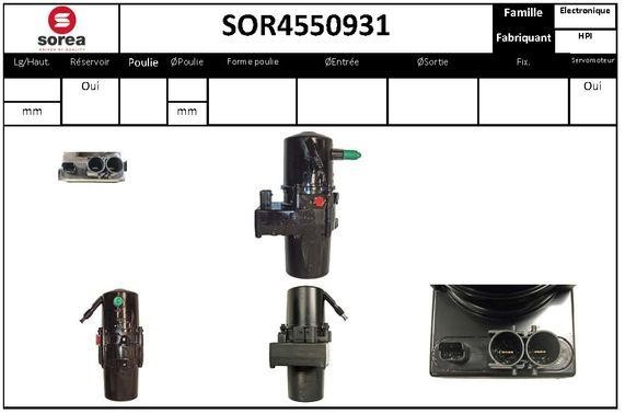 SNRA SOR4550931 Pompa hydrauliczna, układ kierowniczy SOR4550931: Dobra cena w Polsce na 2407.PL - Kup Teraz!