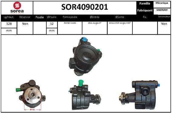 SNRA SOR4090201 Hydraulikpumpe, Lenkung SOR4090201: Kaufen Sie zu einem guten Preis in Polen bei 2407.PL!