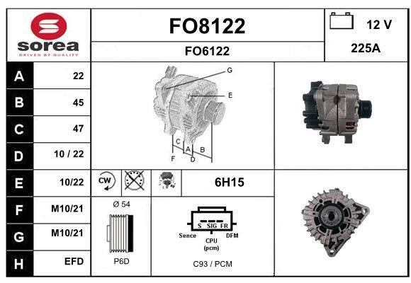 SNRA FO8122 Generator FO8122: Kaufen Sie zu einem guten Preis in Polen bei 2407.PL!