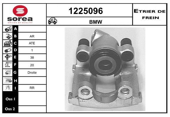 SNRA 1225096 Суппорт тормозной 1225096: Отличная цена - Купить в Польше на 2407.PL!