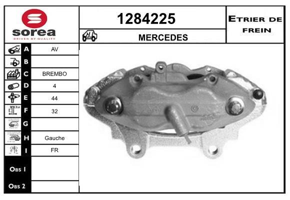 SNRA 1284225 Brake caliper 1284225: Buy near me in Poland at 2407.PL - Good price!