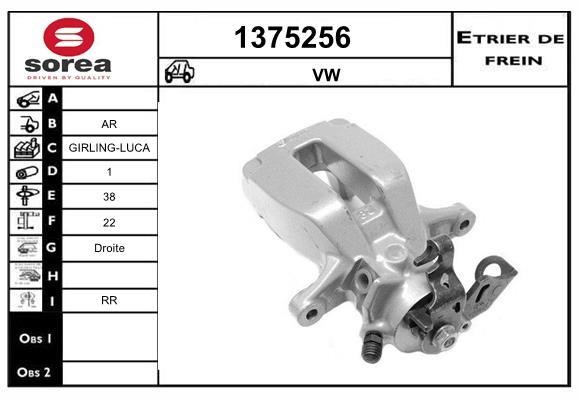 SNRA 1375256 Суппорт тормозной 1375256: Отличная цена - Купить в Польше на 2407.PL!