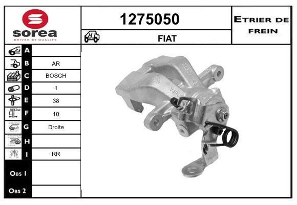SNRA 1275050 Суппорт тормозной задний правый 1275050: Отличная цена - Купить в Польше на 2407.PL!