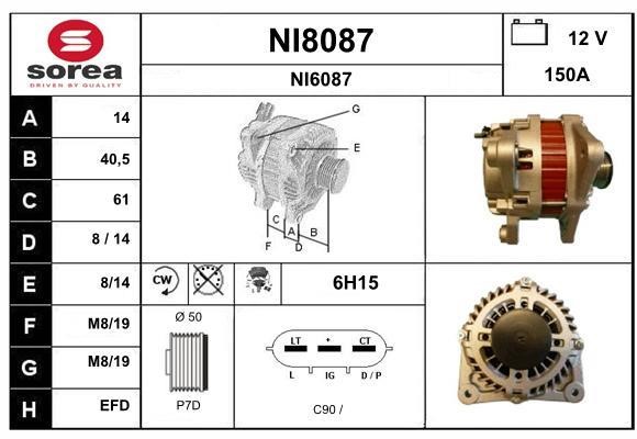 SNRA NI8087 Генератор NI8087: Купити у Польщі - Добра ціна на 2407.PL!