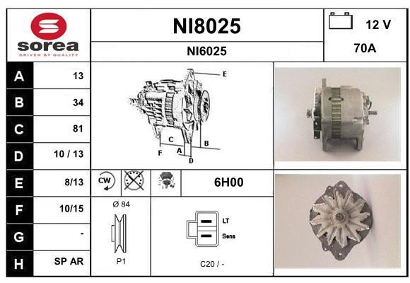 SNRA NI8025 Generator NI8025: Kaufen Sie zu einem guten Preis in Polen bei 2407.PL!