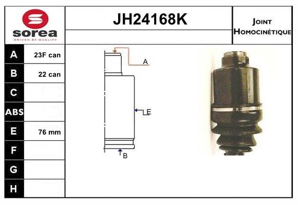 SNRA JH24168K CV joint JH24168K: Buy near me in Poland at 2407.PL - Good price!