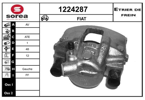 SNRA 1224287 Brake caliper 1224287: Buy near me at 2407.PL in Poland at an Affordable price!