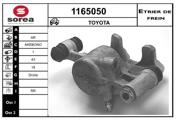 SNRA 1165050 Bremssattel 1165050: Kaufen Sie zu einem guten Preis in Polen bei 2407.PL!