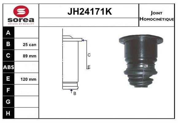 SNRA JH24171K Шарнір рівних кутових швидкостей (ШРКШ) JH24171K: Купити у Польщі - Добра ціна на 2407.PL!