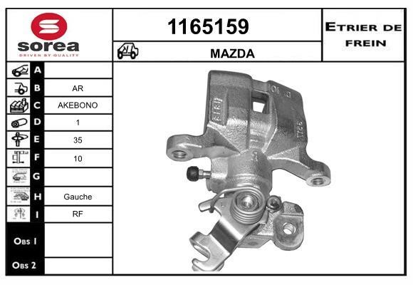 SNRA 1165159 Bremssattel 1165159: Kaufen Sie zu einem guten Preis in Polen bei 2407.PL!