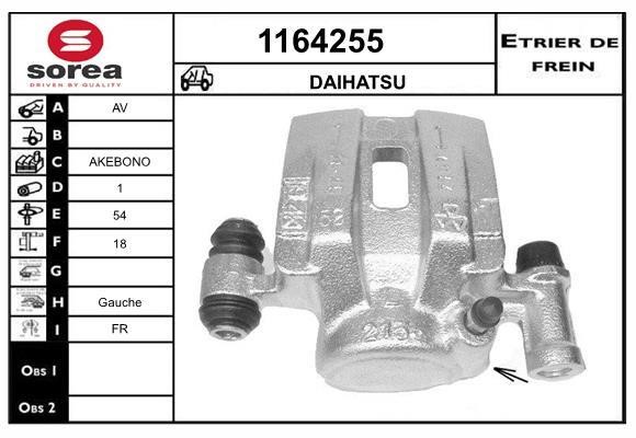 SNRA 1164255 Bremssattel vorne links 1164255: Kaufen Sie zu einem guten Preis in Polen bei 2407.PL!