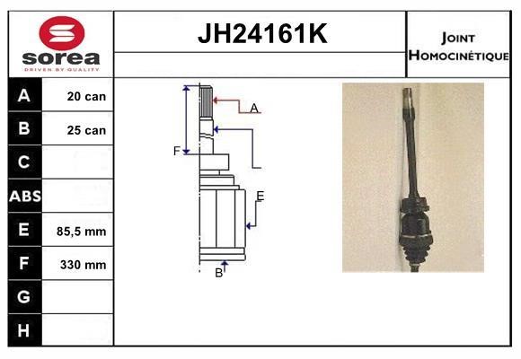 SNRA JH24161K CV joint JH24161K: Buy near me in Poland at 2407.PL - Good price!