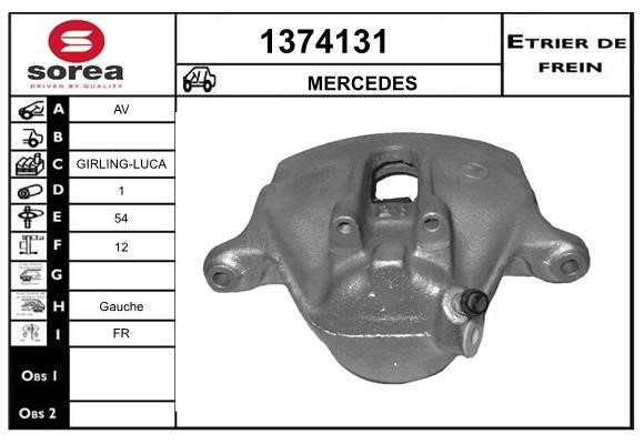 SNRA 1374131 Суппорт тормозной 1374131: Отличная цена - Купить в Польше на 2407.PL!