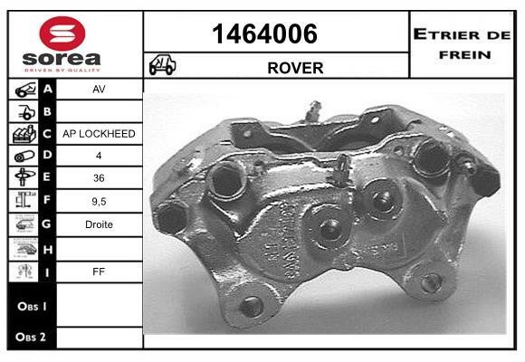 SNRA 1464006 Суппорт тормозной 1464006: Отличная цена - Купить в Польше на 2407.PL!