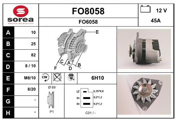 SNRA FO8058 Generator FO8058: Kaufen Sie zu einem guten Preis in Polen bei 2407.PL!