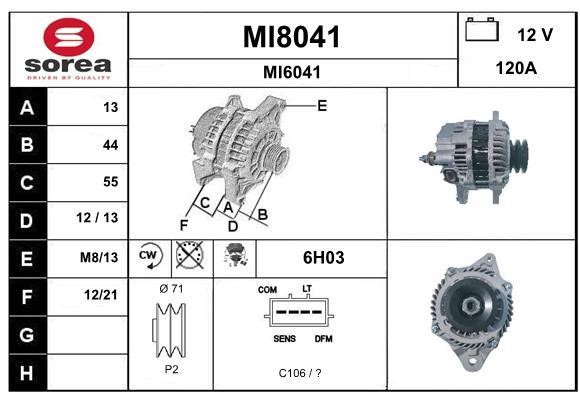 SNRA MI8041 Generator MI8041: Kaufen Sie zu einem guten Preis in Polen bei 2407.PL!