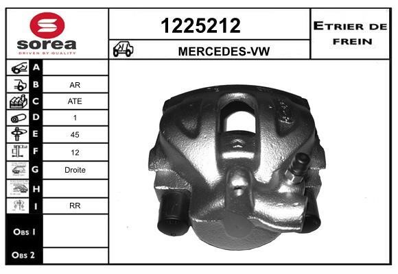 SNRA 1225212 Суппорт тормозной 1225212: Отличная цена - Купить в Польше на 2407.PL!