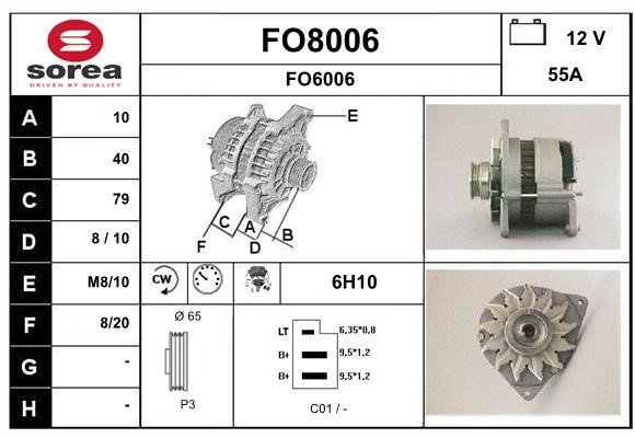 SNRA FO8006 Generator FO8006: Bestellen Sie in Polen zu einem guten Preis bei 2407.PL!