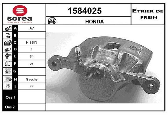 SNRA 1584025 Суппорт тормозной передний левый 1584025: Отличная цена - Купить в Польше на 2407.PL!