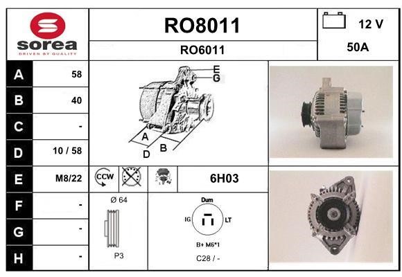 SNRA RO8011 Генератор RO8011: Приваблива ціна - Купити у Польщі на 2407.PL!