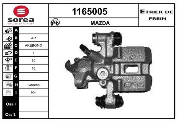 SNRA 1165005 Bremssattel 1165005: Kaufen Sie zu einem guten Preis in Polen bei 2407.PL!