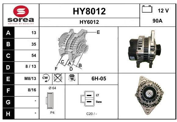 SNRA HY8012 Генератор HY8012: Отличная цена - Купить в Польше на 2407.PL!