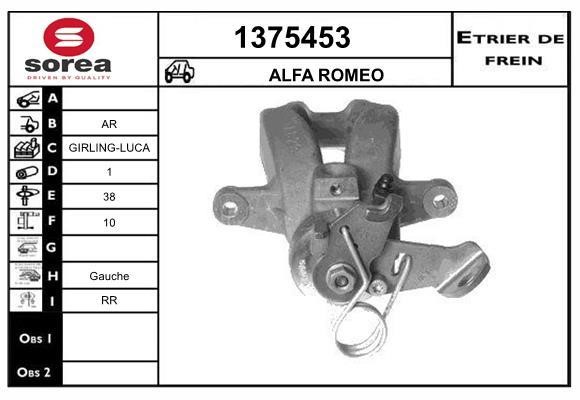 SNRA 1375453 Суппорт тормозной задний левый 1375453: Отличная цена - Купить в Польше на 2407.PL!
