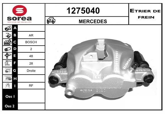 SNRA 1275040 Brake caliper 1275040: Buy near me in Poland at 2407.PL - Good price!