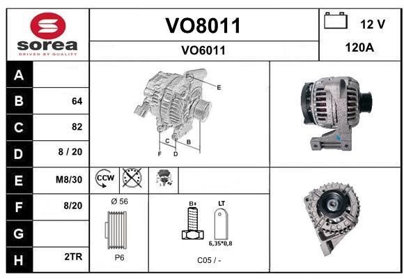 SNRA VO8011 Генератор VO8011: Отличная цена - Купить в Польше на 2407.PL!