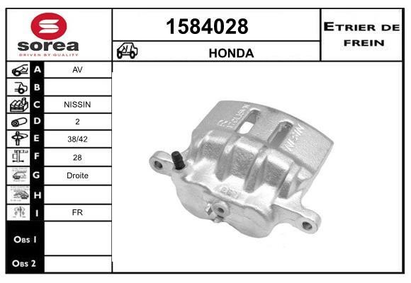 SNRA 1584028 Brake caliper 1584028: Buy near me at 2407.PL in Poland at an Affordable price!