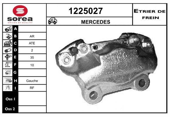 SNRA 1225027 Bremssattel 1225027: Kaufen Sie zu einem guten Preis in Polen bei 2407.PL!