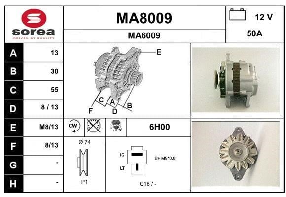 SNRA MA8009 Generator MA8009: Kaufen Sie zu einem guten Preis in Polen bei 2407.PL!