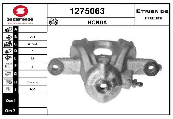 SNRA 1275063 Суппорт тормозной 1275063: Отличная цена - Купить в Польше на 2407.PL!