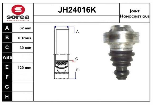 SNRA JH24016K Przegub homokinetyczny JH24016K: Dobra cena w Polsce na 2407.PL - Kup Teraz!