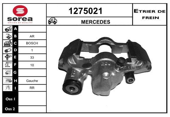 SNRA 1275021 Brake caliper 1275021: Buy near me in Poland at 2407.PL - Good price!