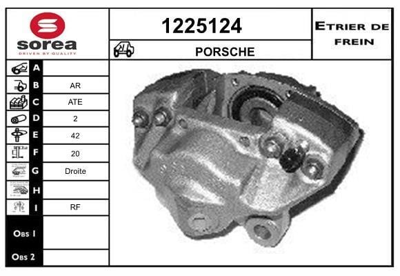 SNRA 1225124 Bremssattel 1225124: Kaufen Sie zu einem guten Preis in Polen bei 2407.PL!
