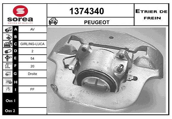 SNRA 1374340 Bremssattel 1374340: Kaufen Sie zu einem guten Preis in Polen bei 2407.PL!