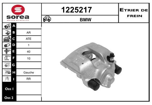 SNRA 1225217 Brake caliper 1225217: Buy near me in Poland at 2407.PL - Good price!