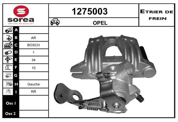 SNRA 1275003 Brake caliper 1275003: Buy near me in Poland at 2407.PL - Good price!