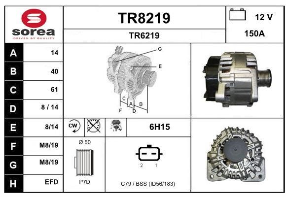 SNRA TR8219 Generator TR8219: Kaufen Sie zu einem guten Preis in Polen bei 2407.PL!