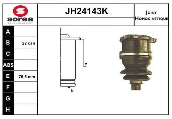 SNRA JH24143K CV joint JH24143K: Buy near me in Poland at 2407.PL - Good price!