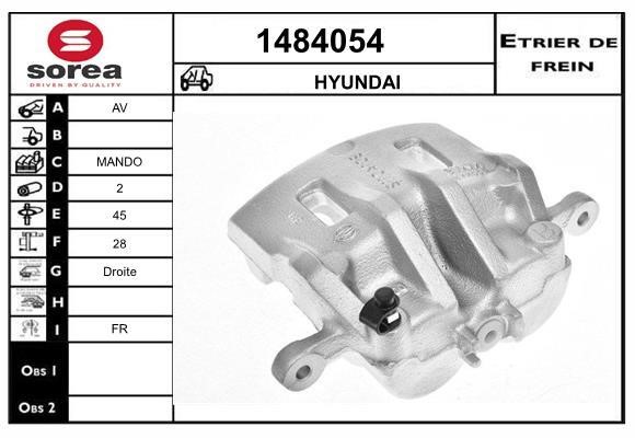 SNRA 1484054 Brake caliper 1484054: Buy near me in Poland at 2407.PL - Good price!