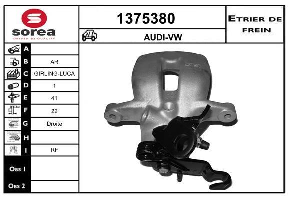 SNRA 1375380 Суппорт тормозной 1375380: Отличная цена - Купить в Польше на 2407.PL!