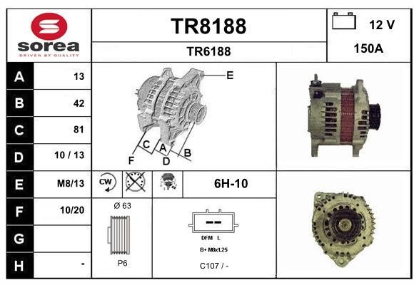 SNRA TR8188 Generator TR8188: Kaufen Sie zu einem guten Preis in Polen bei 2407.PL!