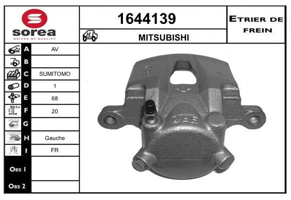 SNRA 1644139 Bremssattel 1644139: Kaufen Sie zu einem guten Preis in Polen bei 2407.PL!