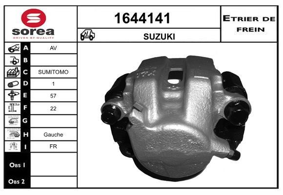 SNRA 1644141 Суппорт тормозной 1644141: Отличная цена - Купить в Польше на 2407.PL!