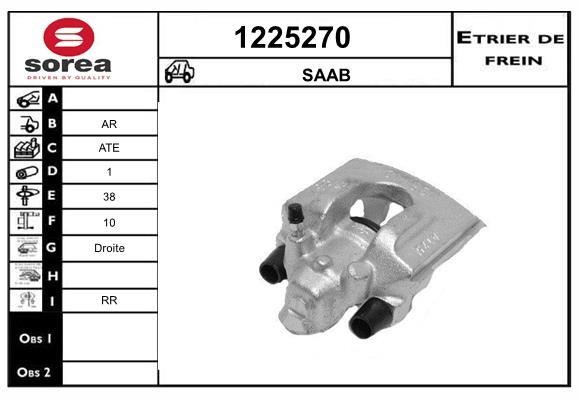 SNRA 1225270 Суппорт тормозной 1225270: Отличная цена - Купить в Польше на 2407.PL!