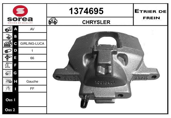 SNRA 1374695 Bremssattel 1374695: Kaufen Sie zu einem guten Preis in Polen bei 2407.PL!