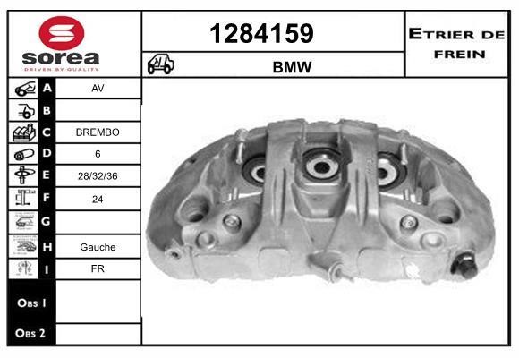 SNRA 1284159 Brake caliper 1284159: Buy near me in Poland at 2407.PL - Good price!